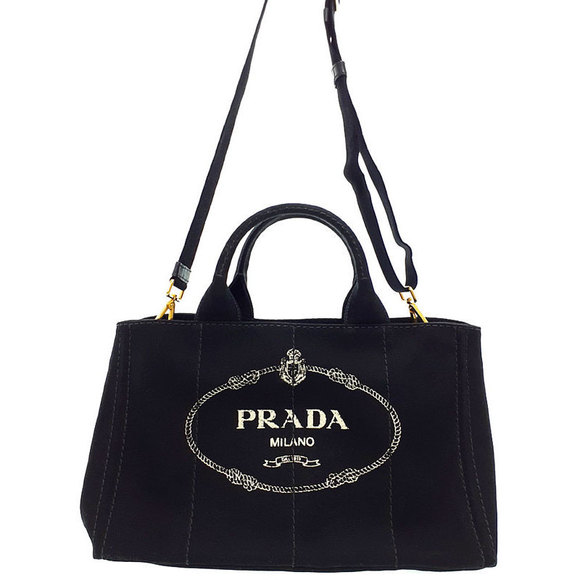 Prada Tote Bag Canapa - Picture 1 of 8